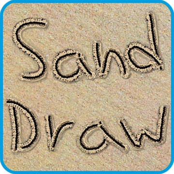 Søknaden "tegne på sanden: Sand Draw"