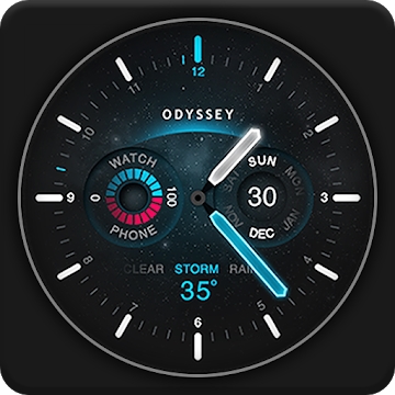 Aplikacija "Odyssey Watch Face"