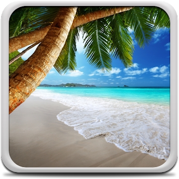 O aplicativo "Tropical Beach Live Wallpaper"