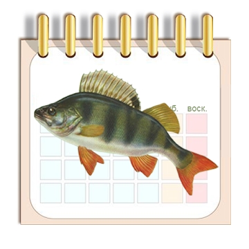 Applikationen "Kalender fiskare"