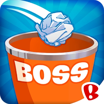 アプリケーション "Paper Toss Boss"