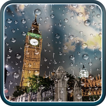 La aplicación "Rainy London Live Wallpaper"