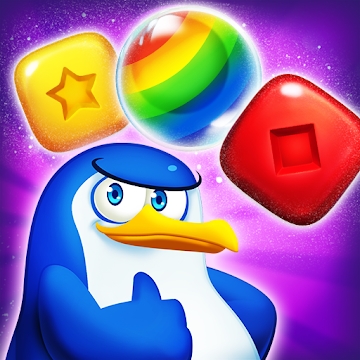 Aplikacija "Pengle - Penguin Match 3"