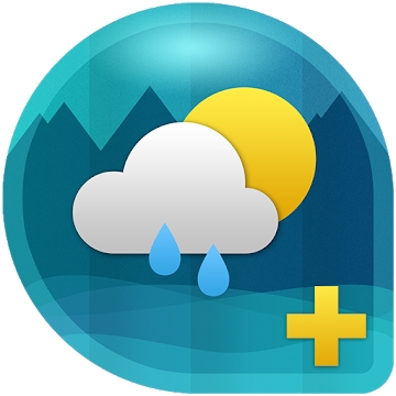 Aplikácia "Počasie a hodiny widget pre Android - žiadne reklamy"