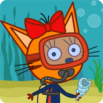 L'app "Tre giochi Kota Sea Adventure! Giochi per bambini!"