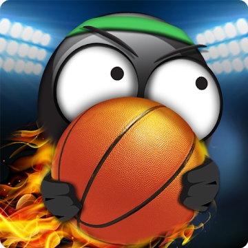 Aplikace "Stickman Basketball"