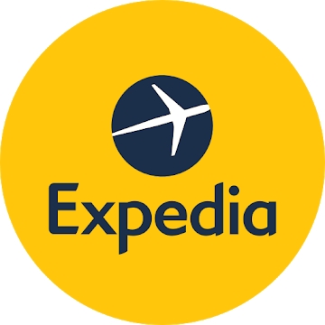 एप्लिकेशन "एक्सपेडिया होटल, उड़ानें और कार रेंटल ट्रैवल डील"