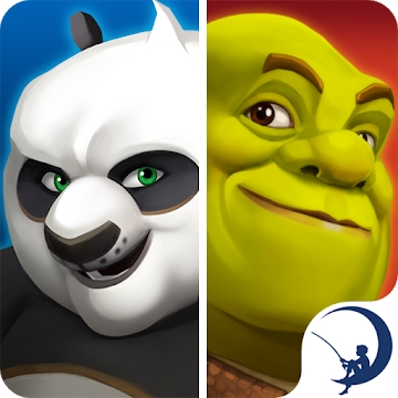 التطبيق "DreamWorks Universe of Legends"