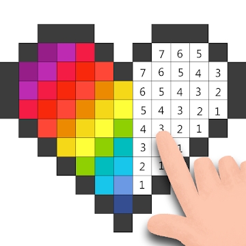 Приложение "Pixel Art- Раскраска по номерам"