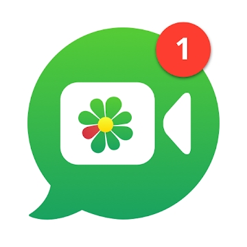 Aplikasi "ICQ: Messenger untuk sembang kumpulan dan panggilan video"