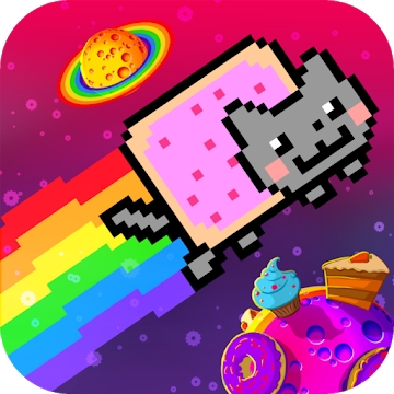 Sovellus "Nyan Cat: The Space Journey"