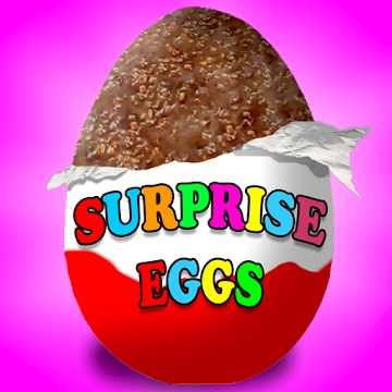 O aplicativo "Surprise Eggs and Games"