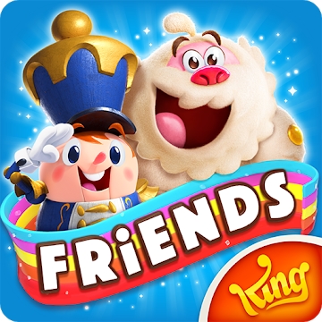 O aplicativo "Candy Crush Friends Saga"