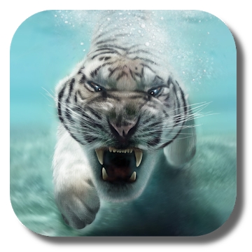 Aplikace "Tiger Live Wallpaper"