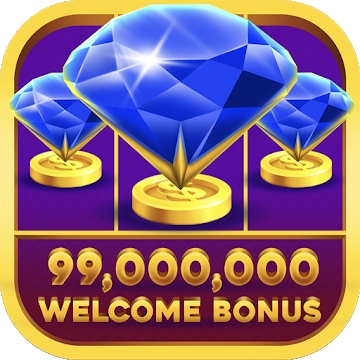 La aplicación "Slots-Blue Diamond Casino Jackpot Party"
