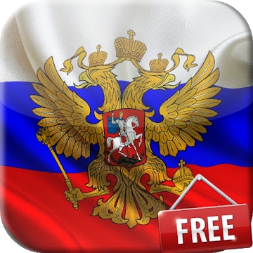 Søknaden "Flag of Russia Live Wallpaper"