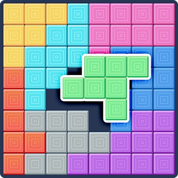 O aplicativo "Block Puzzle King"