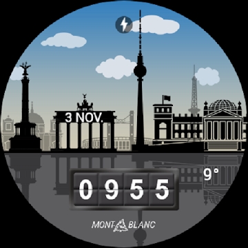 Montblanc Summit - aplikasi Berlin Watch Face