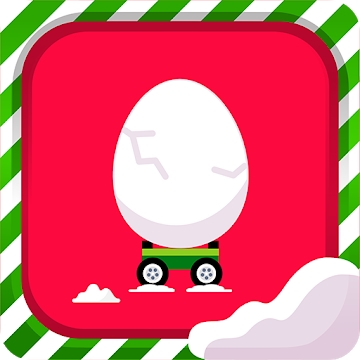 Die App "Egg Car - Lass das Ei nicht fallen!"