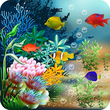 Applikationen "Underwater World wallpaper"