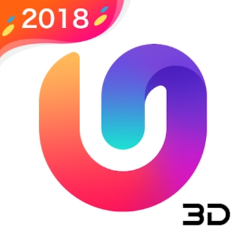 Sovellus "U Launcher 3D - teema Androidille, live-taustakuva"