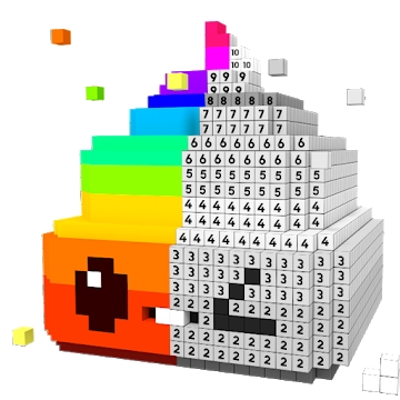 응용 프로그램 "Pixel.ly 3D"