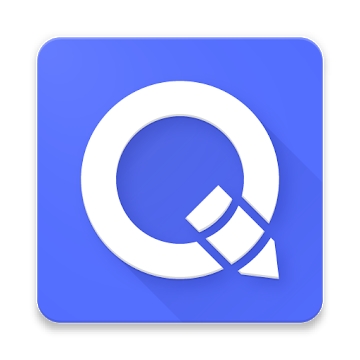 Aplikacija "Urejevalnik besedil QuickEdit"