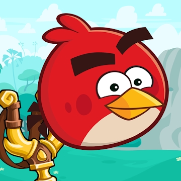 Die Anwendung "Angry Birds Friends"