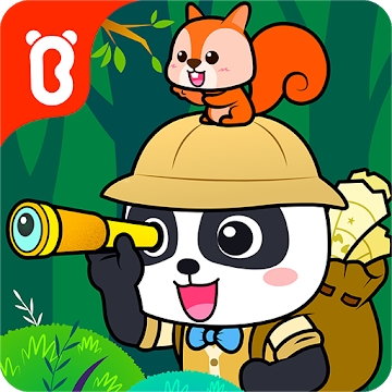 O aplicativo "As aventuras de um panda na floresta"