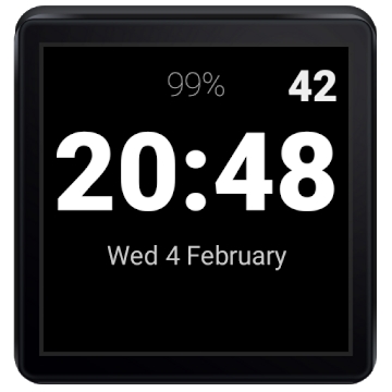 Aplikasi "Wajah Jam Digital Setiap Hari"