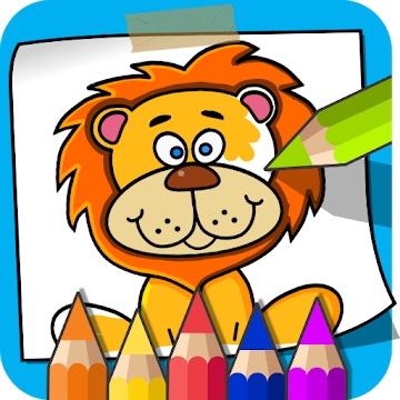 Application "Painting and learning animals"