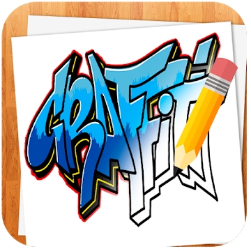 Application "Comment dessiner des graffitis"