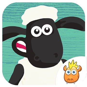 O aplicativo "Brincar e Aprender com Lamb Shaun"