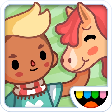 The app "Toca Life: Stable"