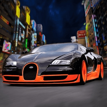 La aplicación "Tokyo Street Racing"