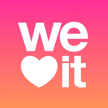 Aplikasi "We Heart It"