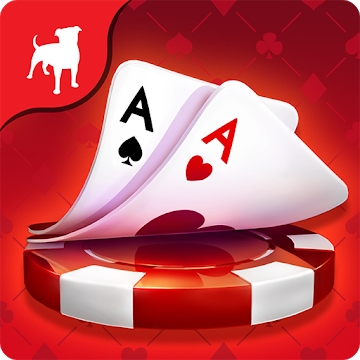 The app "Zynga Poker - Free Texas Holdem Casino Card Game"