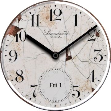 Programa „Senas standartinis laikrodžio veidas“