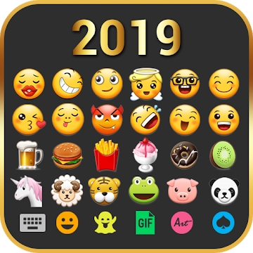 Додаток "Emoji Keyboard Cute Emoticons - Theme, GIF, Emoji"