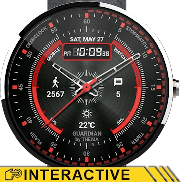 Priedas „Guardian Watch Face & Clock Widget“