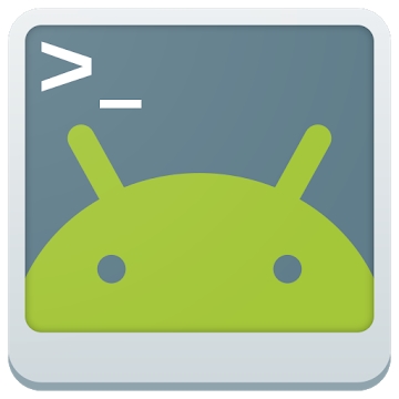 Applikation "Terminal Emulator for Android"