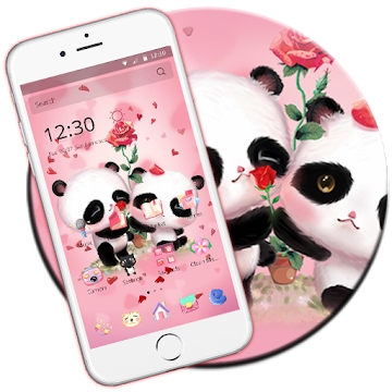 La aplicación "Pink Panda Love"