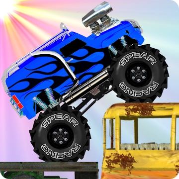 Uygulama "Monster Truck Hurdalık"