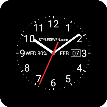 Παράρτημα "Αναλογική ρολόι προσώπου-7 για φορητό λειτουργικό σύστημα από την Google 2"