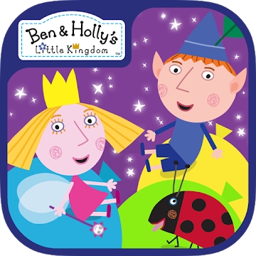 O aplicativo "Ben & Holly: Elf & Fairy Party"