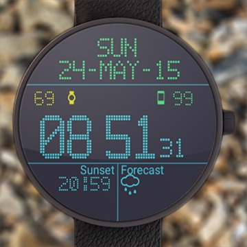 Dodatek "LED Watch face with Weather"
