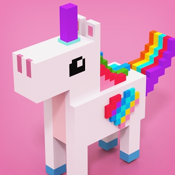 Appendiks "ColorVoxel - Farve efter nummer 3D, Voxel Pixel Art"